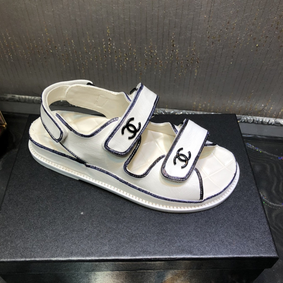 High Quality Luxury Chanel Platform Beach Sandals – Style 24806 product detail