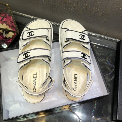 High Quality Luxury Chanel Platform Beach Sandals – Style 24806 product detail