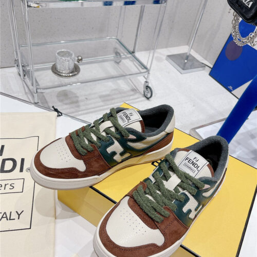 High Quality Luxury Fendi Match Sneaker Womens – Style 65523 alternate view