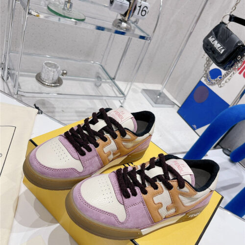 High Quality Luxury Fendi Match Sneaker Womens – Style 07315 alternate view