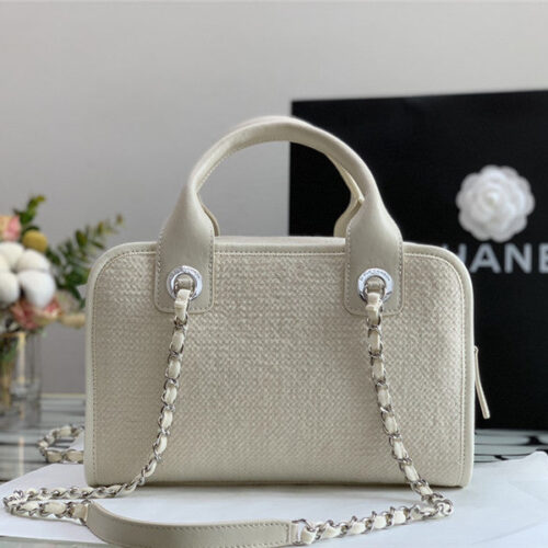 High Quality Luxury Chanel Bowling Bag Pillow Bag – Style 47061