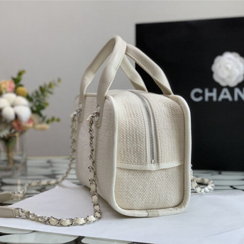 High Quality Luxury Chanel Bowling Bag Pillow Bag – Style 47061 product detail