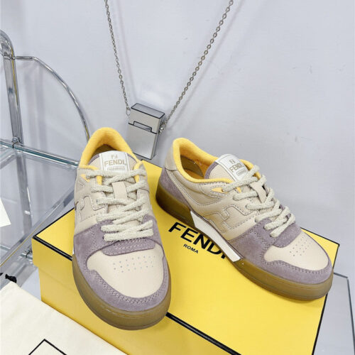 High Quality Luxury Fendi Match Basketball Sneakers – Style 61587 product detail