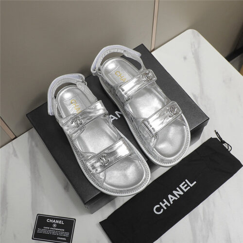 High Quality Luxury Chanel Velcro Sandals – Style 60134