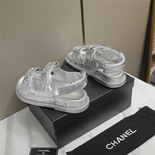 High Quality Luxury Chanel Velcro Sandals – Style 60134 product detail