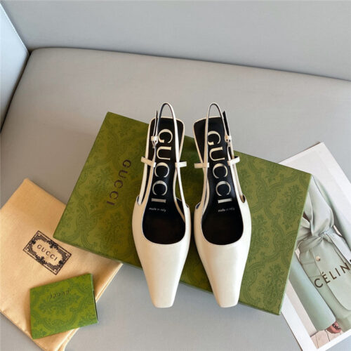 High Quality Luxury Gucci Heel Sandals alternate view
