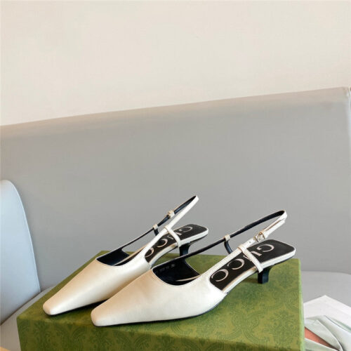 High Quality Luxury Gucci Heel Sandals