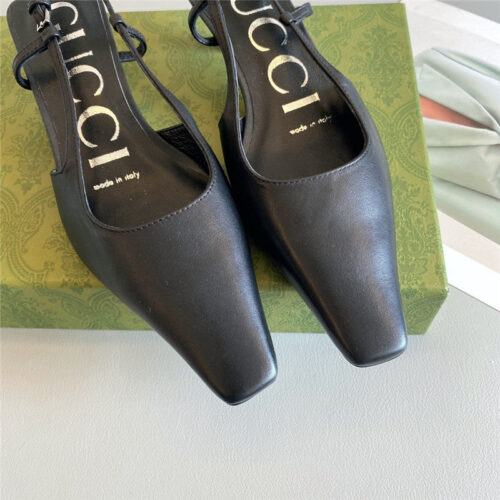 High Quality Luxury Gucci Heel Sandals – Style 40467 product detail