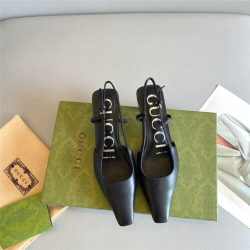 High Quality Luxury Gucci Heel Sandals – Style 40467 product detail