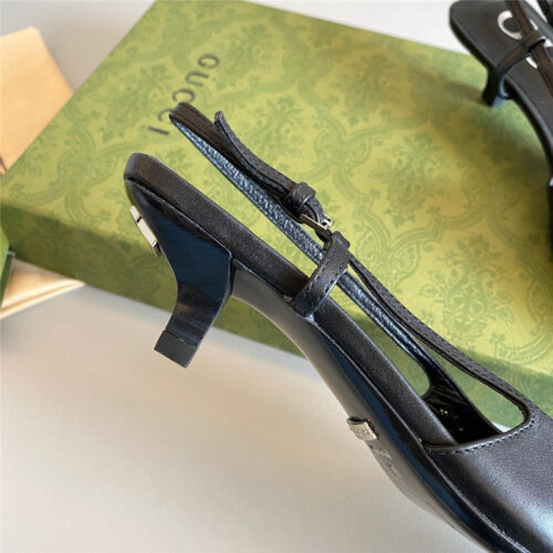 High Quality Luxury Gucci Heel Sandals – Style 40467 product detail