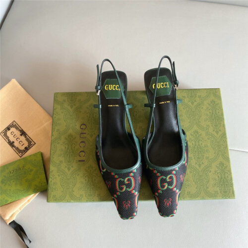 High Quality Luxury Gucci Heel Sandals – Style 94131 alternate view