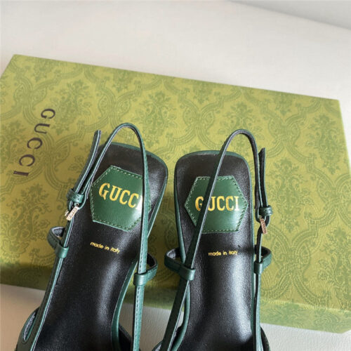 High Quality Luxury Gucci Heel Sandals – Style 94131 product detail