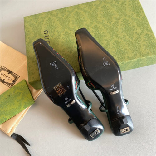 High Quality Luxury Gucci Heel Sandals – Style 94131 product detail
