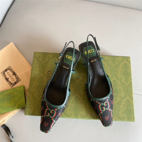 High Quality Luxury Gucci Heel Sandals – Style 94131 product detail