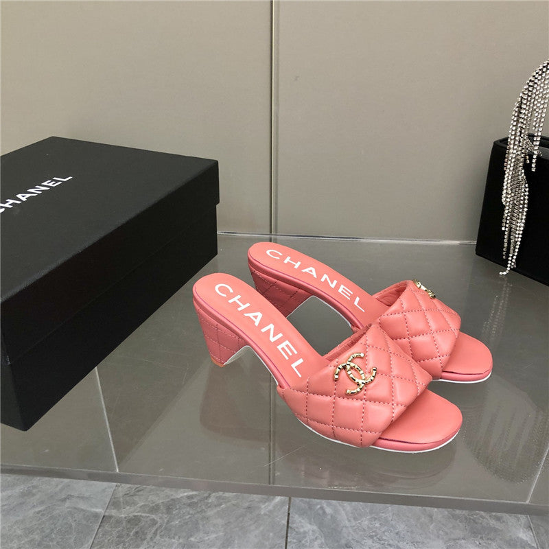 High Quality Luxury Chanel Classic C Buckle Slippers – Style 62502