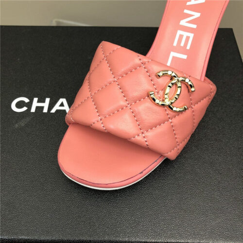 High Quality Luxury Chanel Classic C Buckle Slippers – Style 62502 product detail