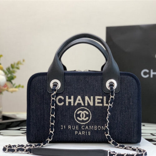 High Quality Luxury Chanel Bowling Bag Pillow Bag – Style 47059