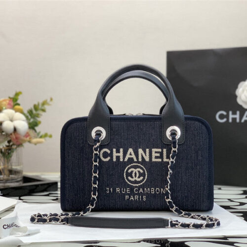 High Quality Luxury Chanel Bowling Bag Pillow Bag – Style 47059 product detail