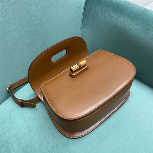 High Quality Luxury Gucci Bamboo 1947 Jumbo Small Top Handle Bag – Style 03228 product detail