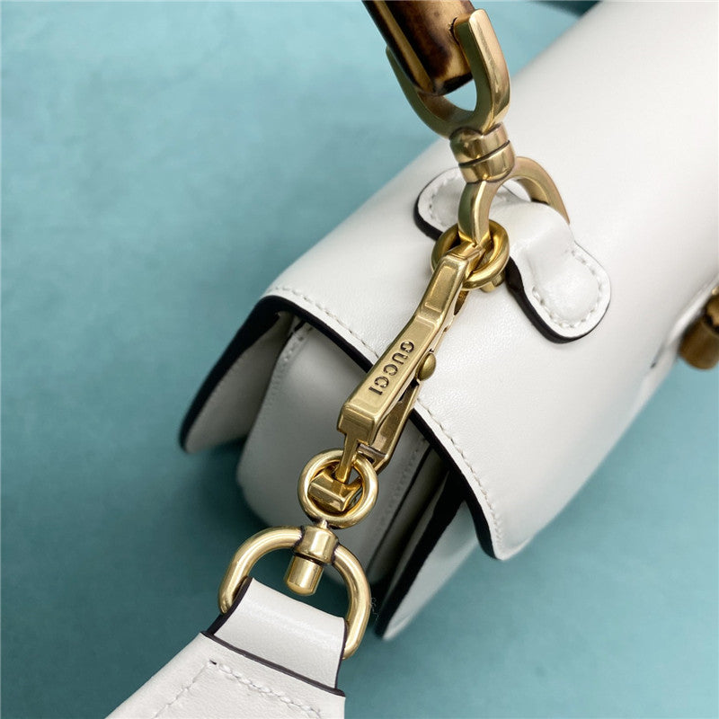 High Quality Luxury Gucci Bamboo 1947 Jumbo Small Top Handle Bag – Style 03230 product detail