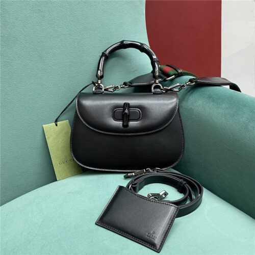 High Quality Luxury Gucci Bamboo 1947 Jumbo Small Top Handle Bag product detail