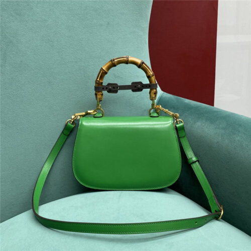High Quality Luxury Gucci Bamboo Jumbo Small Top Handle Bag alternate view