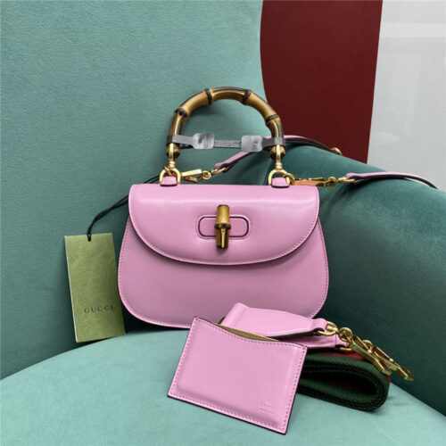 High Quality Luxury Gucci Bamboo Jumbo Small Top Handle Bag – Style 03249 product detail