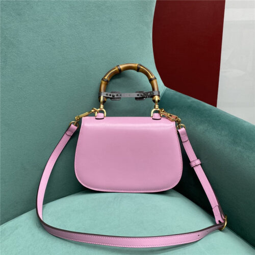 High Quality Luxury Gucci Bamboo Jumbo Small Top Handle Bag – Style 03249 alternate view