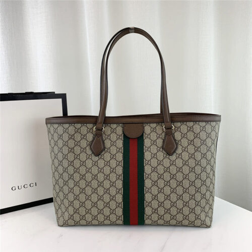 High Quality Luxury Gucci GG Ophidia Shopping Bag alternate view