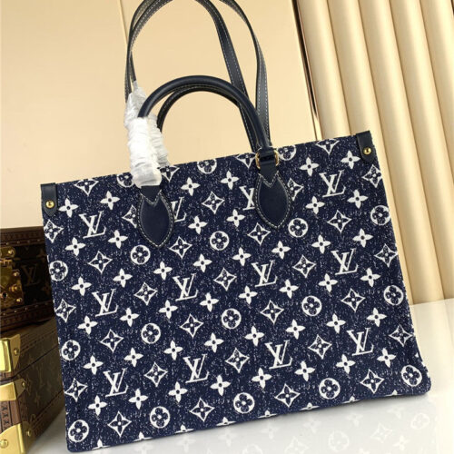 High Quality Luxury Louis Vuitton Tote Bag Onthego alternate view