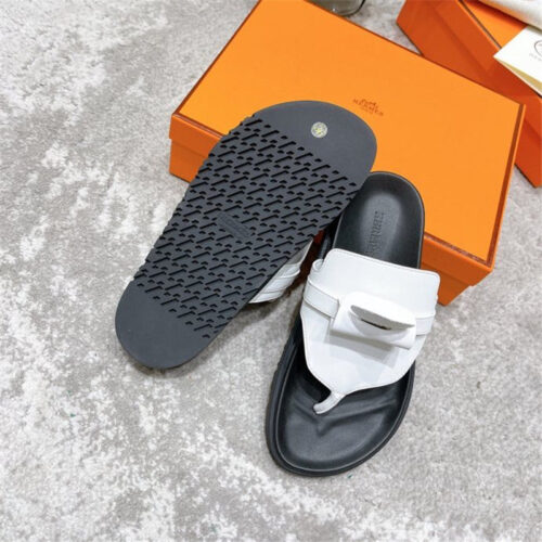 High Quality Luxury Hermes Kelly Buckle Slippers product detail
