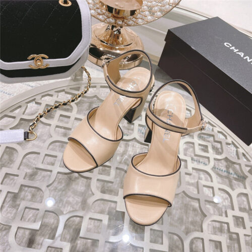 High Quality Luxury Chanel Classic Chunky Heels product detail