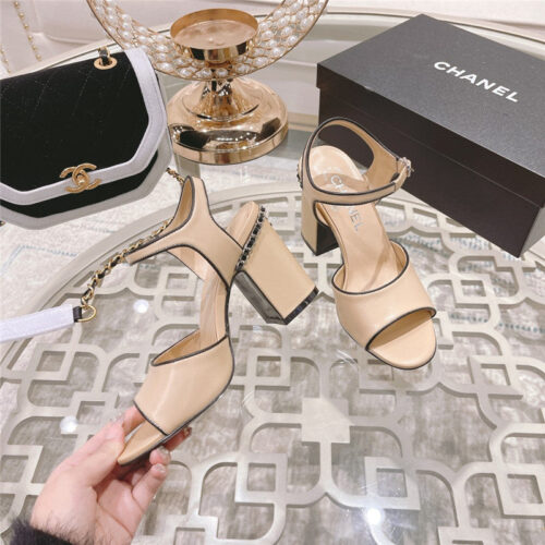 High Quality Luxury Chanel Classic Chunky Heels product detail