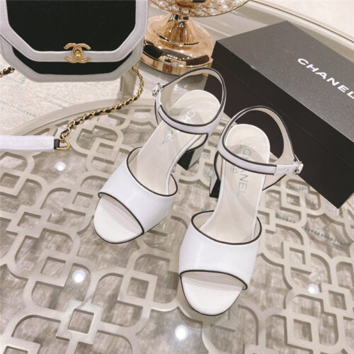 High Quality Luxury Chanel Classic Chunky Heels – Style 41542 product detail