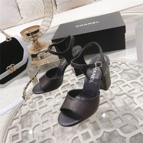 High Quality Luxury Chanel Classic Chunky Heels – Style 72614 product detail