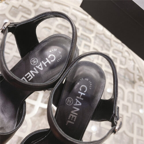 High Quality Luxury Chanel Classic Chunky Heels – Style 72614 product detail