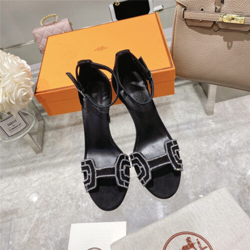 High Quality Luxury Hermes Heel Sandals product detail