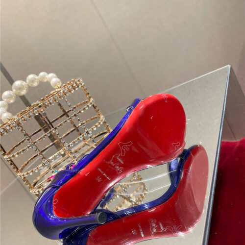 High Quality Luxury Christian Louboutin Rhinestone Heeled Sandals product detail