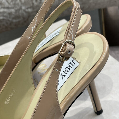 High Quality Luxury Jimmy Choo Heel Slingback Sandals product detail