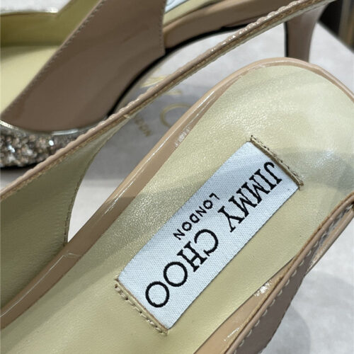 High Quality Luxury Jimmy Choo Heel Slingback Sandals product detail