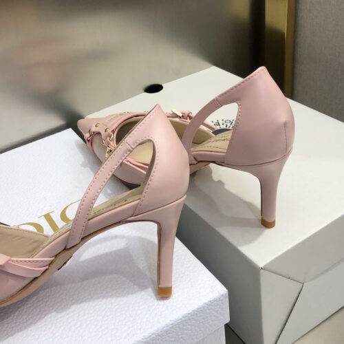High Quality Luxury Dior Pointed Toe Mules High Heels product detail
