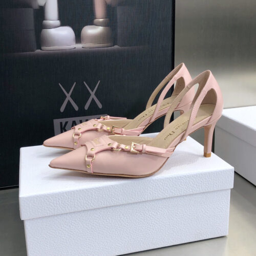 High Quality Luxury Dior Pointed Toe Mules High Heels product detail
