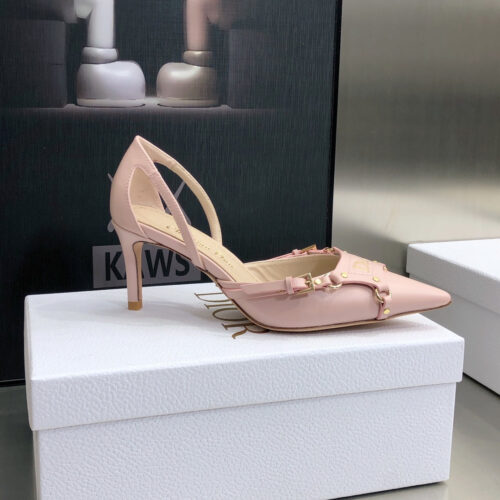 High Quality Luxury Dior Pointed Toe Mules High Heels product detail