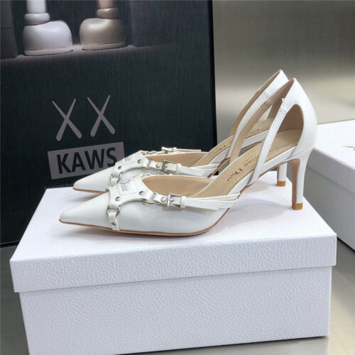 High Quality Luxury Dior Pointed Toe Mules High Heels – Style 46662 product detail