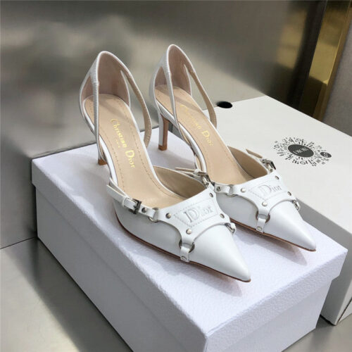 High Quality Luxury Dior Pointed Toe Mules High Heels – Style 46662