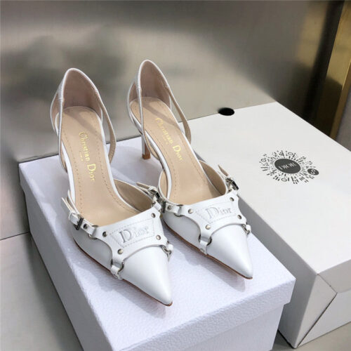 High Quality Luxury Dior Pointed Toe Mules High Heels – Style 46662 alternate view