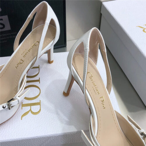 High Quality Luxury Dior Pointed Toe Mules High Heels – Style 46662 product detail
