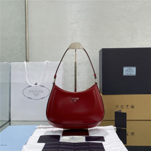 High Quality Luxury Prada Cleo Leather Shoulder Bag – Style 26830
