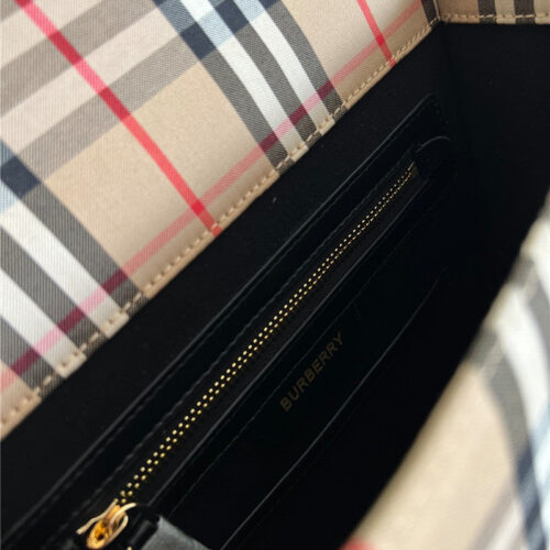 High Quality Luxury Burberry Check Backpack product detail
