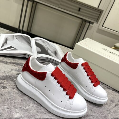 High Quality Luxury Alexander McQueen Couple Sneakers – Style 24803